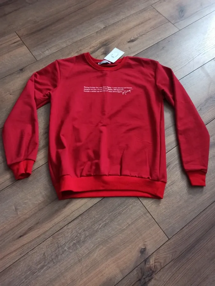 Pull fin homme manches longues Rouge XS - photo numéro 2