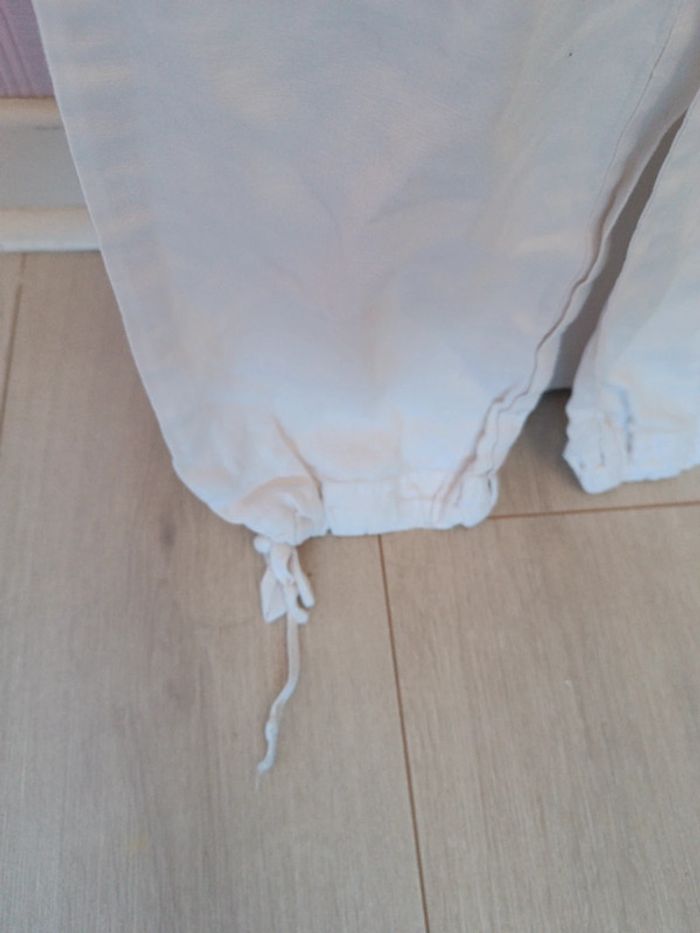 Pantalon lin blanc 34 - photo numéro 5