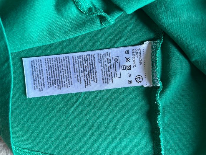 T-shirt vert pique nique volants aux manches 18 mois Gemo - photo numéro 8