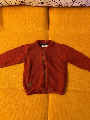 Gilet zippé 6 mois