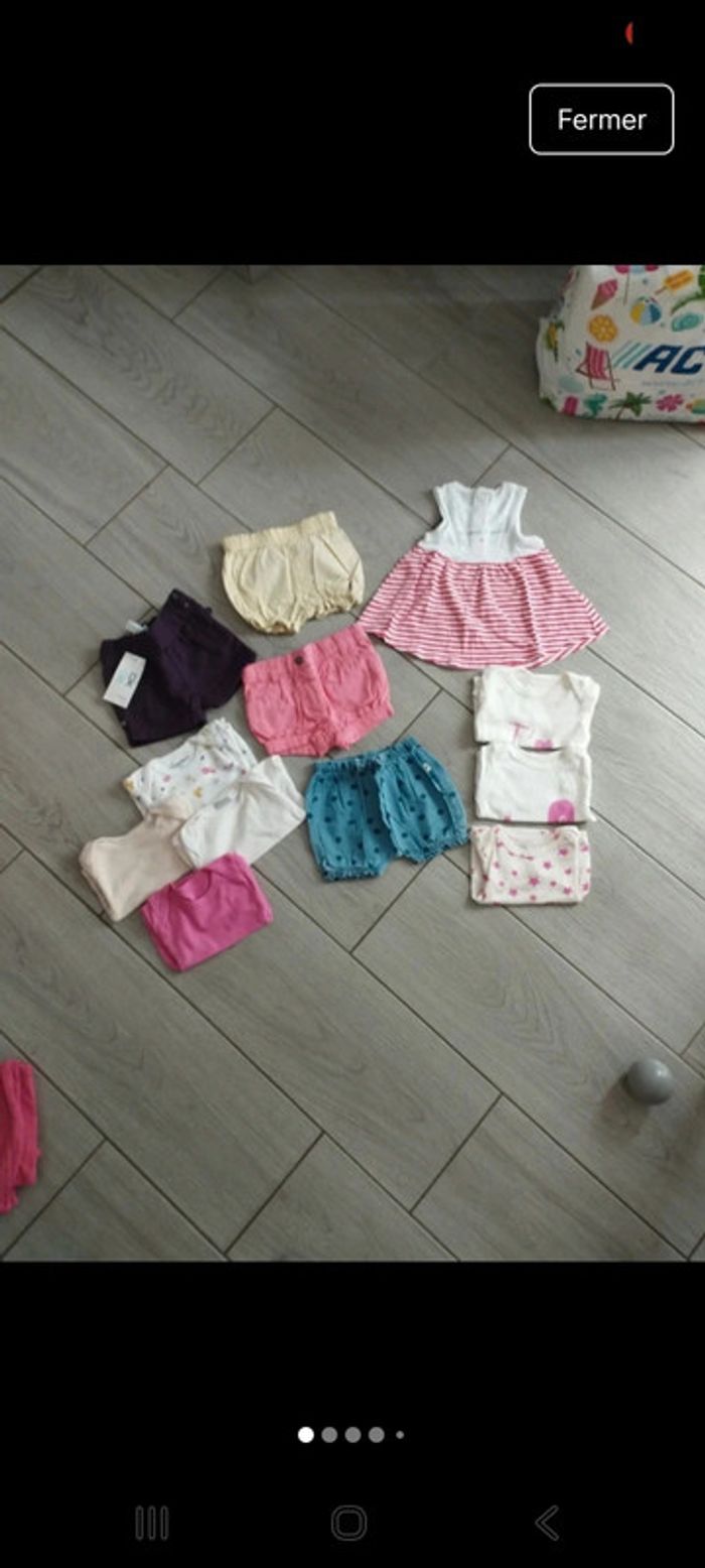 Lot 3 mois fille