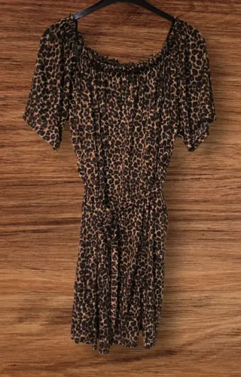 🌟 Robe Léopard Style Bohème - Taille M/L 🌟