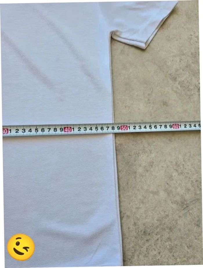 T-shirt Ralph lauren M coupe col V blanc Homme Men tee1 - photo numéro 4