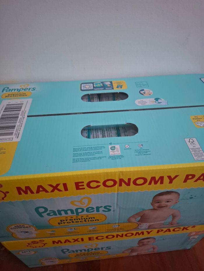 224 couches pampers premium protection taille 3 - photo numéro 2