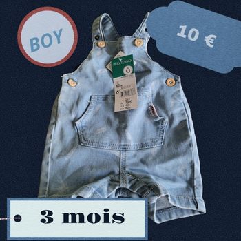 Salopette bébé garçon