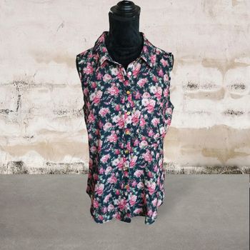 Joli chemisier fluide et léger femme T 38 Kiabi