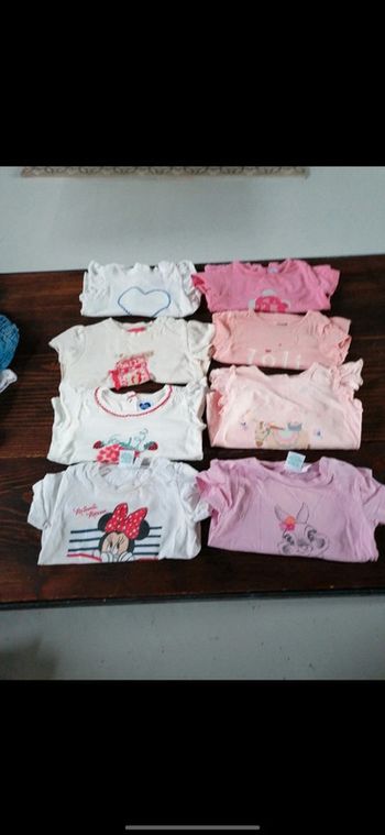 Lot t-shirts été