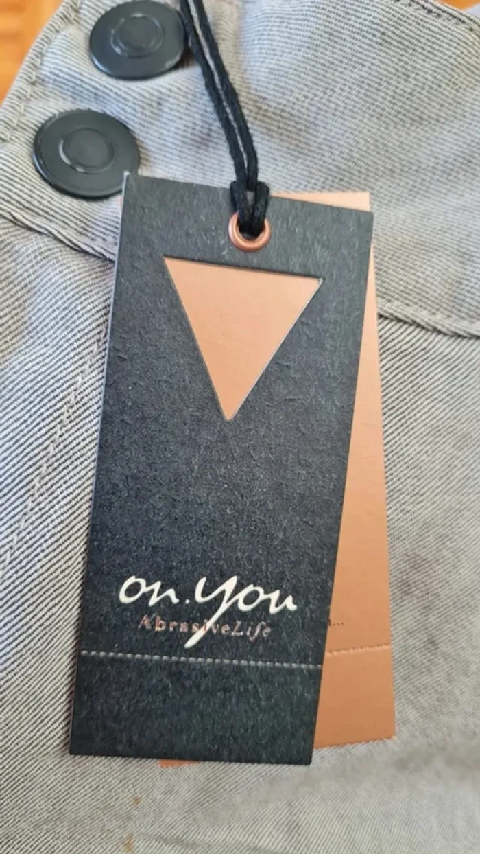 Pantalon femme taille haut On you T40 - photo numéro 9