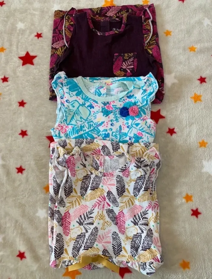Lot 3 Robes Petit Béguin Multicolores taille 5 ans - photo numéro 12