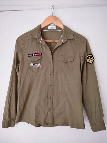 Chemise Kaki Cache Cache