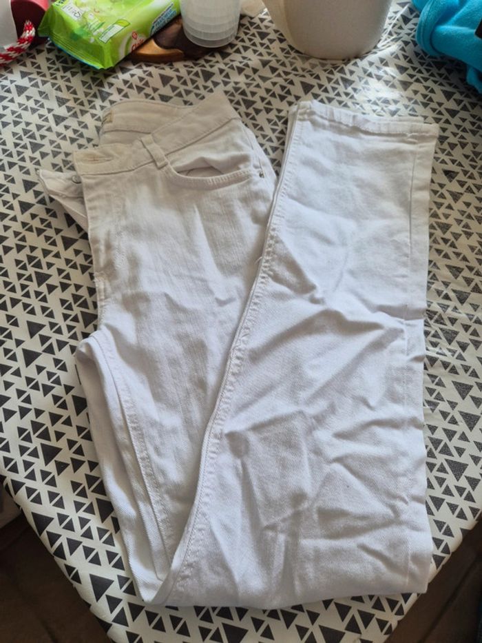 Jean blanc
