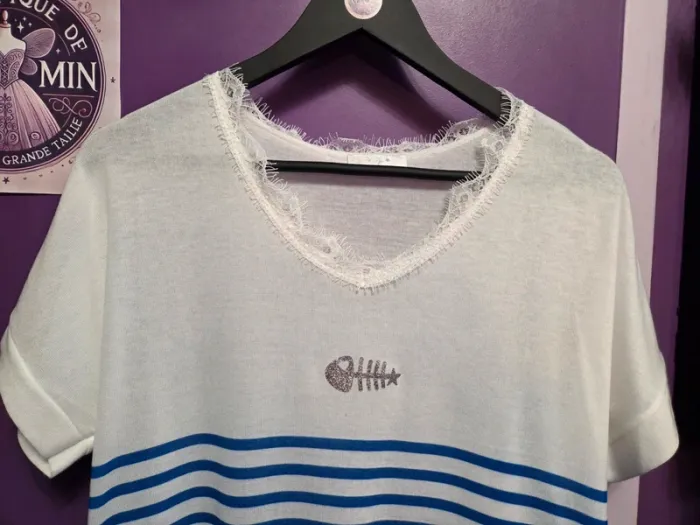 Tee-shirt maille T44 - photo numéro 2