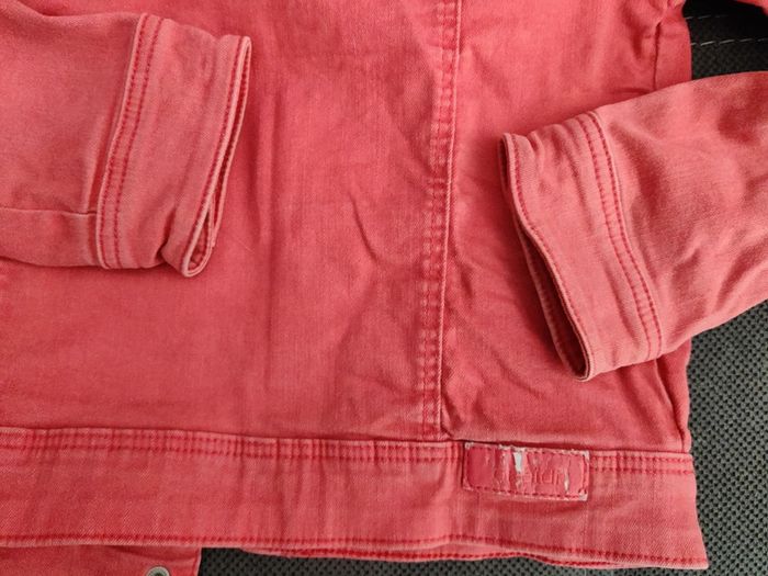 Veste en jean rose 10ans - photo numéro 4