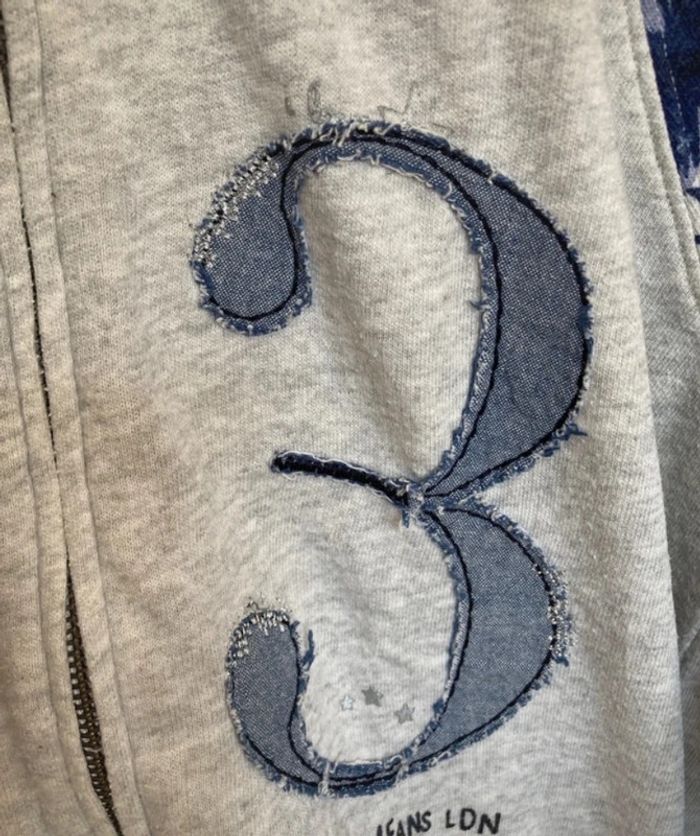 Très beau gilet zippé à capuche en super bon état || pepe jeans || taille 16 ans - photo numéro 6