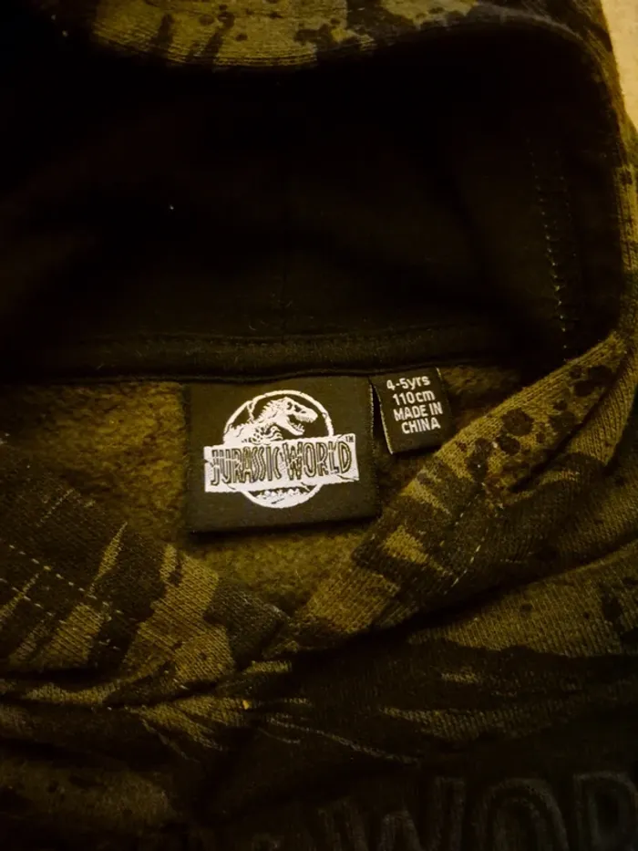 Sweat Jurassic Worl 4-5 ans - photo numéro 2