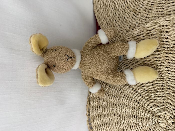 Doudou lapin beige blanc JELLYCAT - photo numéro 5