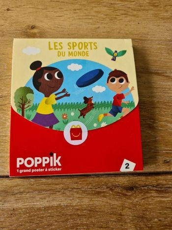 Poster à stiker Les Sports du Monde