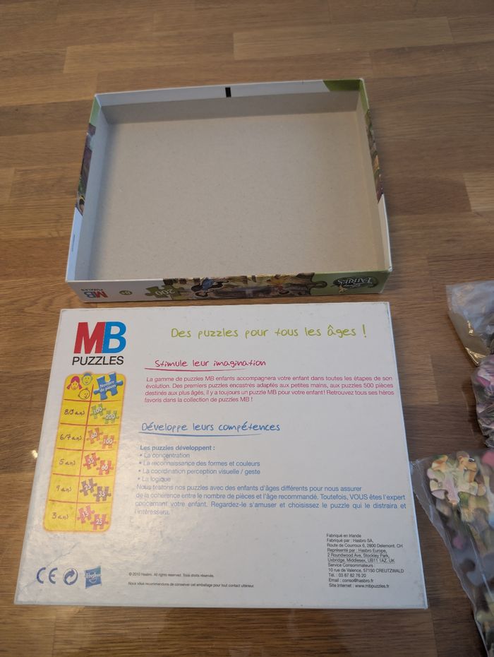 Puzzle Disney Fairies complet 200 pièces MB Puzzles - photo numéro 7