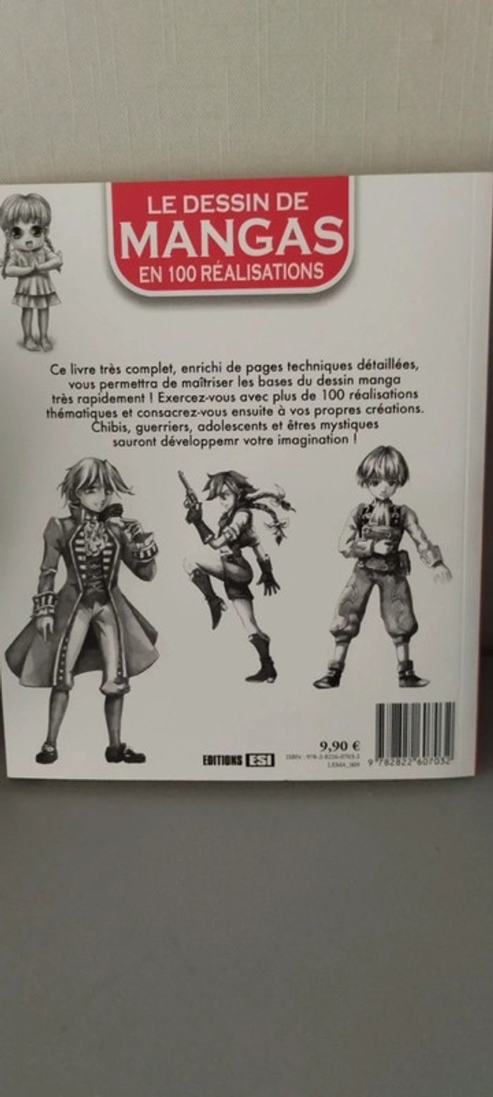 Le dessin de Mangas en 100 réalisation - photo numéro 2
