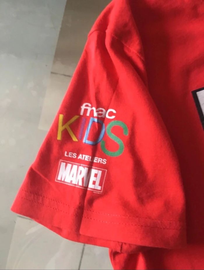 T-shirt 12 ans Marvel / collab Fnac kids - photo numéro 3