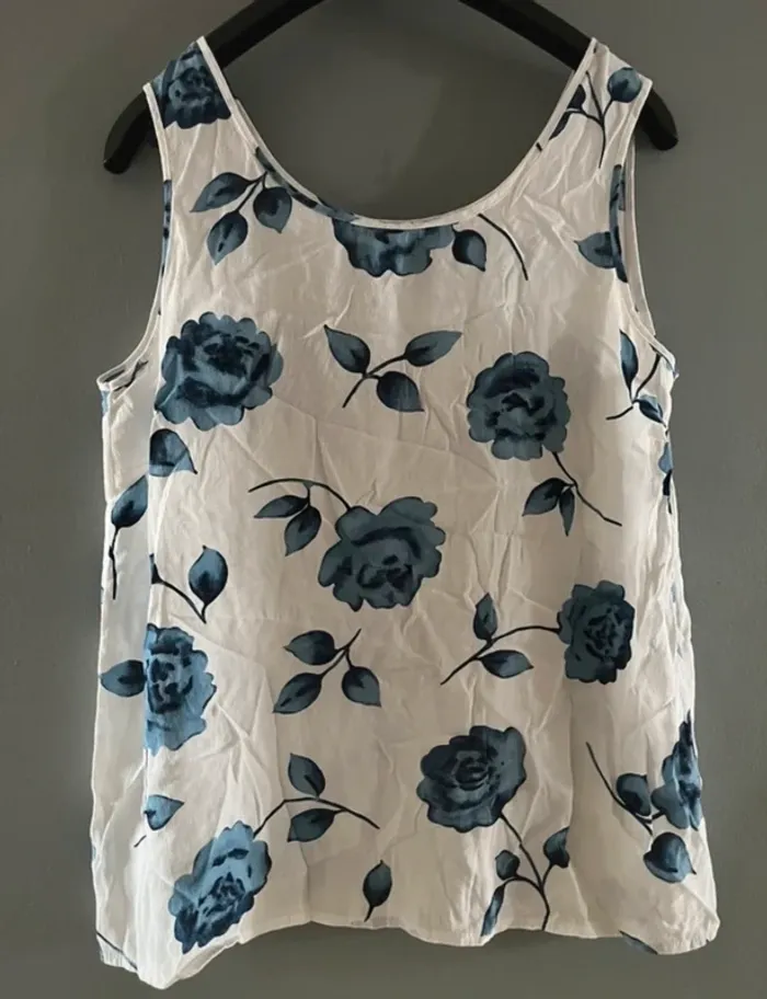 Débardeur fleuri en M