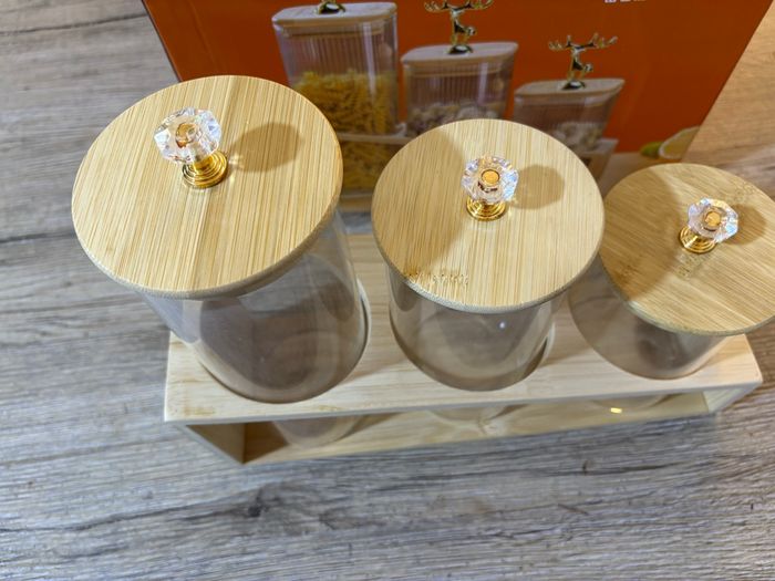 3 bocaux de rangement - photo numéro 5