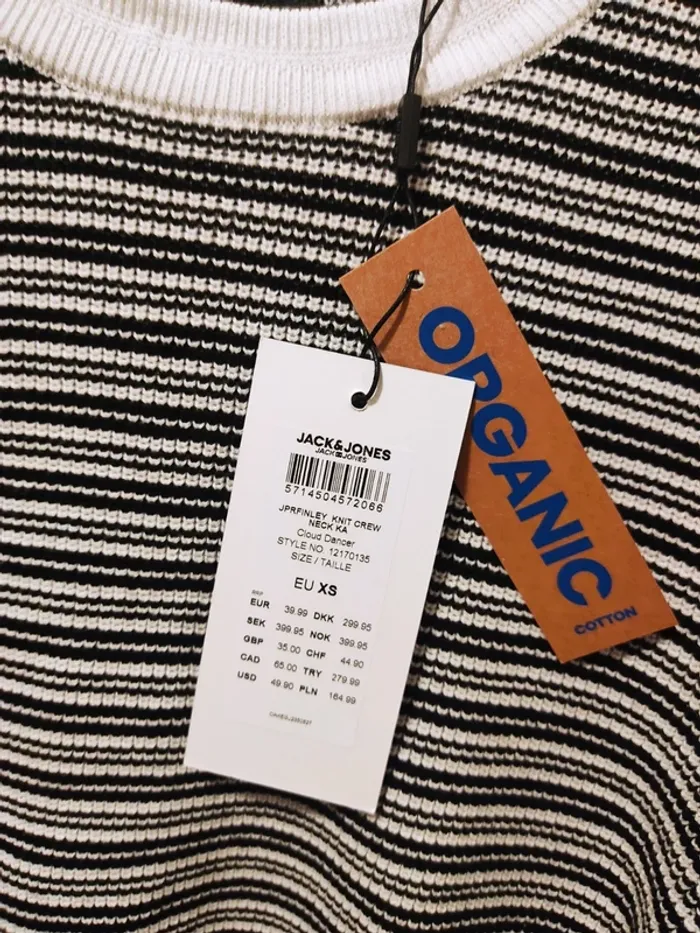 Tricot pullover Jack and Jones Neuf taille Xs - photo numéro 2