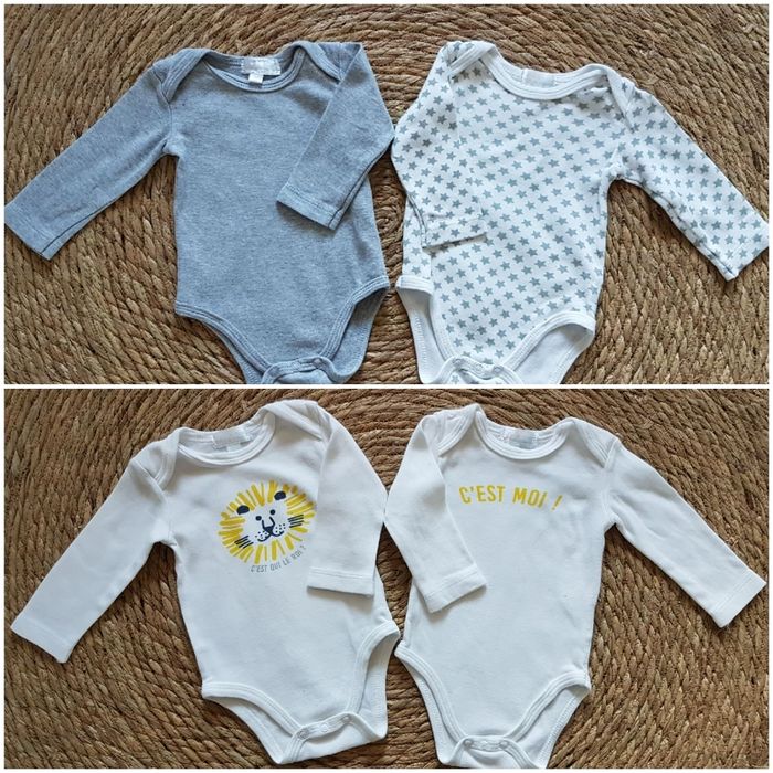 Lot de 4 bodies