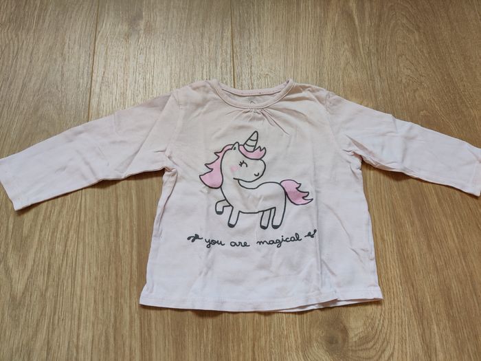Lot t-shirts manches longues 12 mois - photo numéro 6