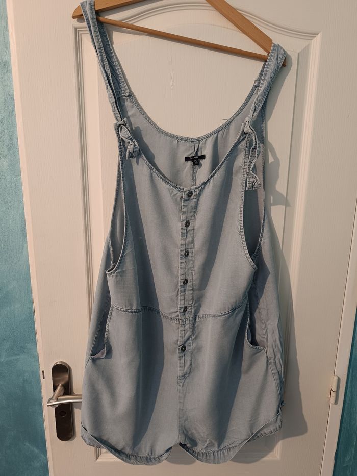 Combishort couleur jean