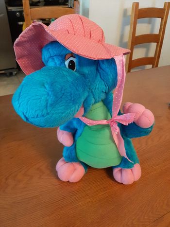 Peluche bleue