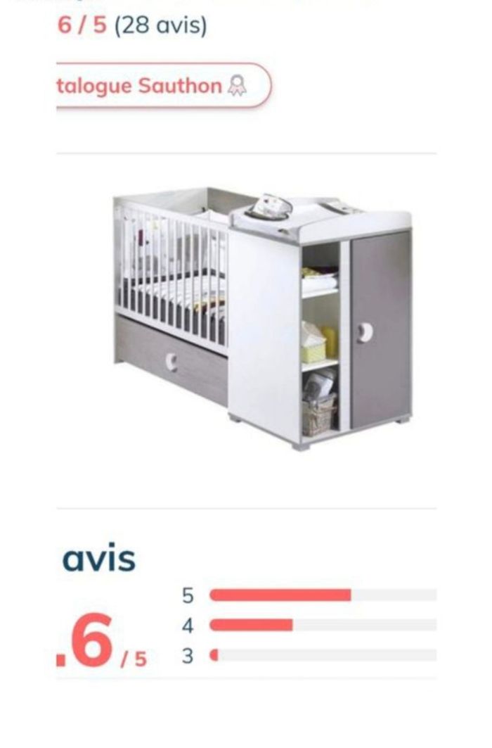 Lit bébé évolutif