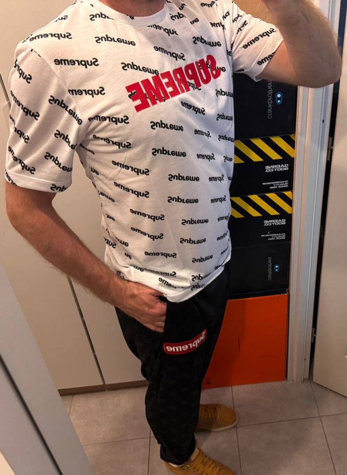 t-shirt manches courtes homme SUPREMe taille L neuf sous blister avec étiquettes - photo numéro 5
