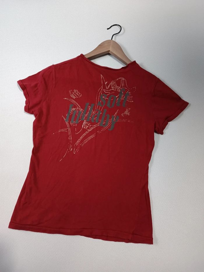 T-shirt rouge Bershka 36