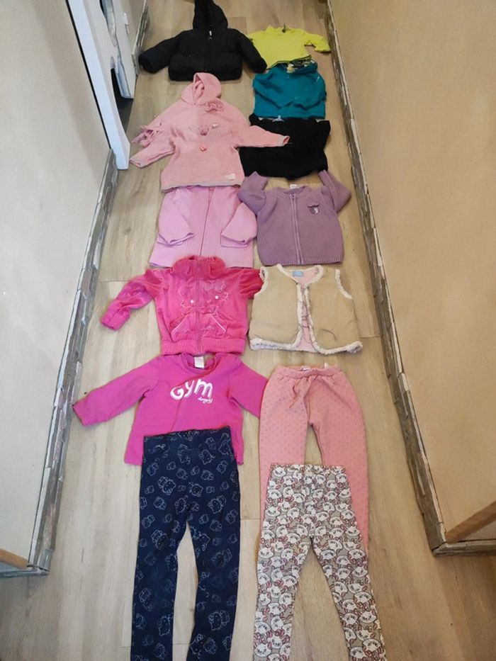 Lot hiver fille 2ans