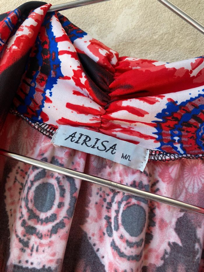Robe longue à motifs multicolores Airisa M/L - photo numéro 7