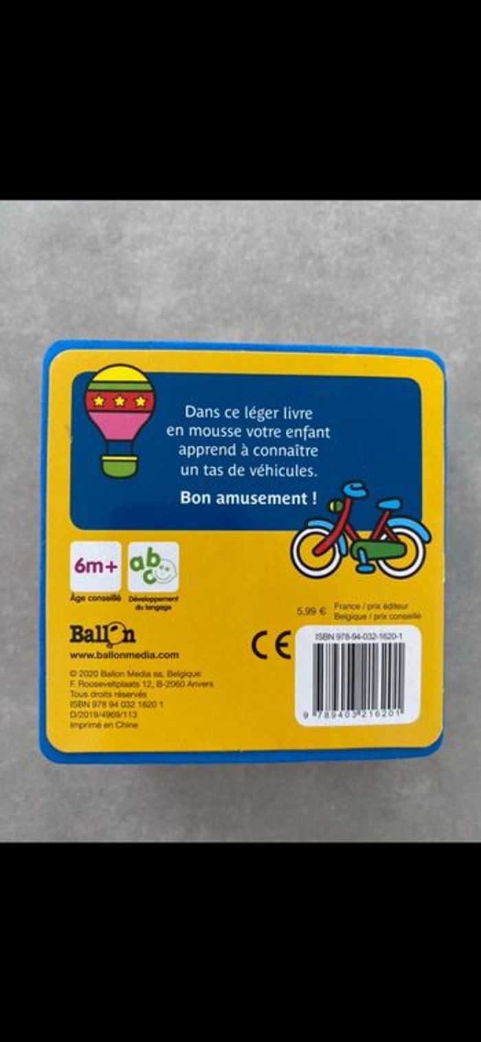 Livre bébé Les véhicules - photo numéro 5