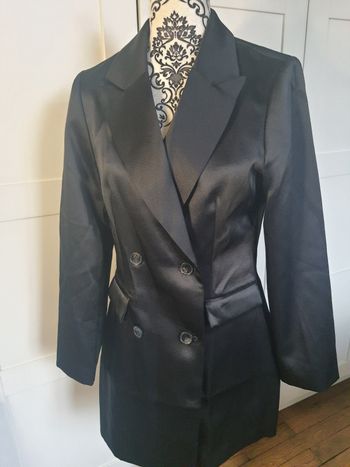 Robe blazer noire