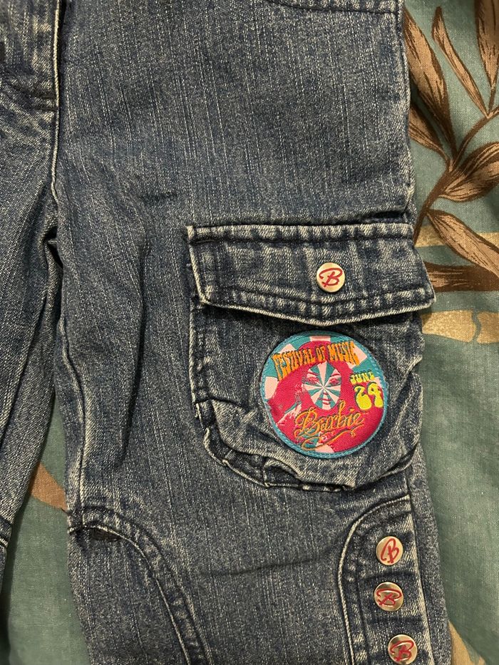 Short en jeans Barbie 3 ans - photo numéro 3