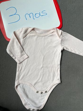 Body manches longues Kiabi 3 mois