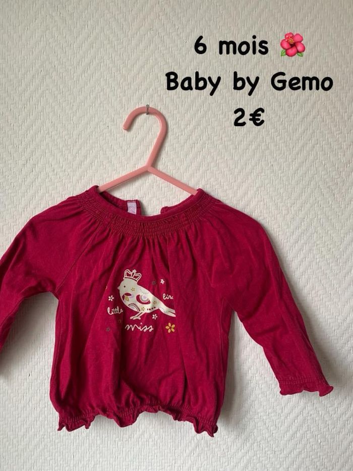 T-shirt 🌺 6 mois 🌺 Gemo