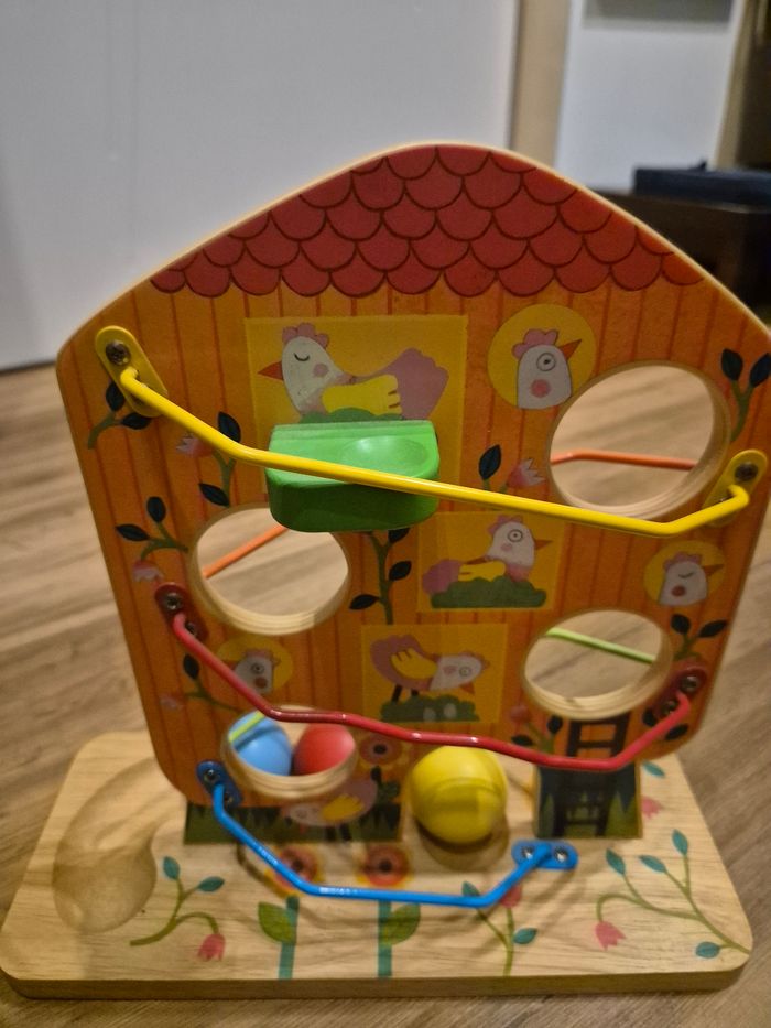 Circuit de balles en bois - photo numéro 3