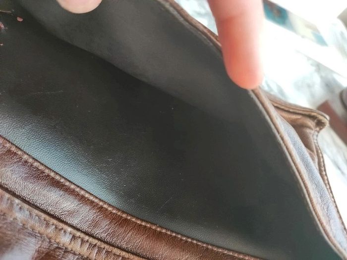 Sacoche vintage en cuir - photo numéro 10