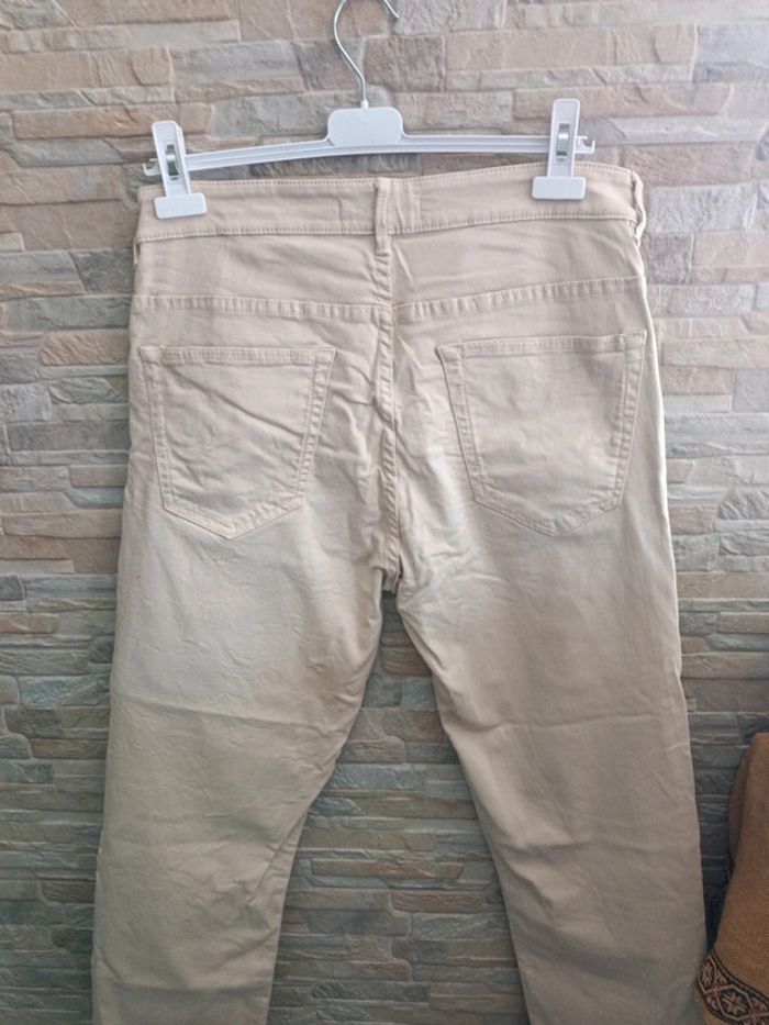 Jean beige Celio 42 - photo numéro 5