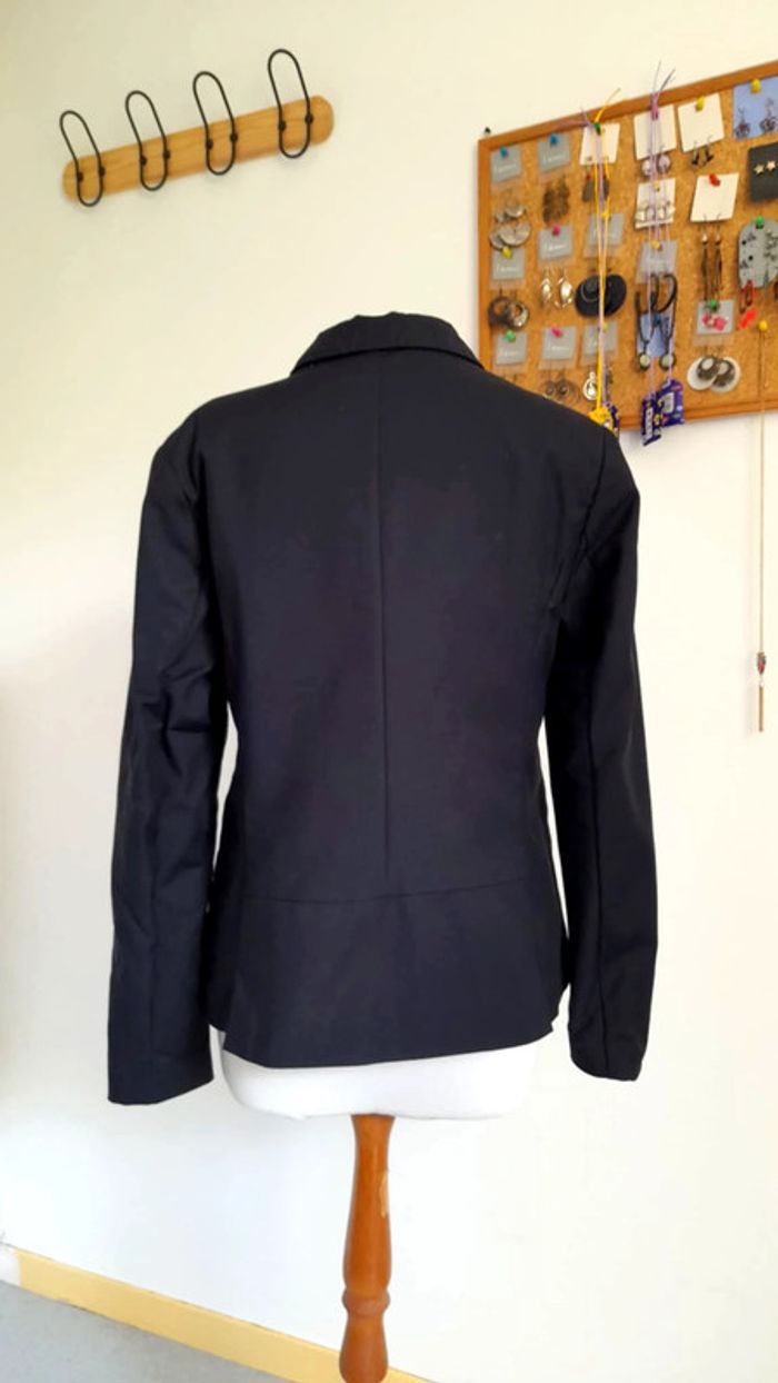 Veste blazer noire Kiabi Taille 40 - photo numéro 2