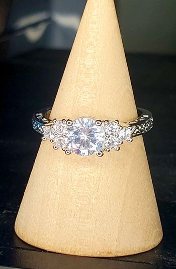 Bague de fillancaille en argent 925