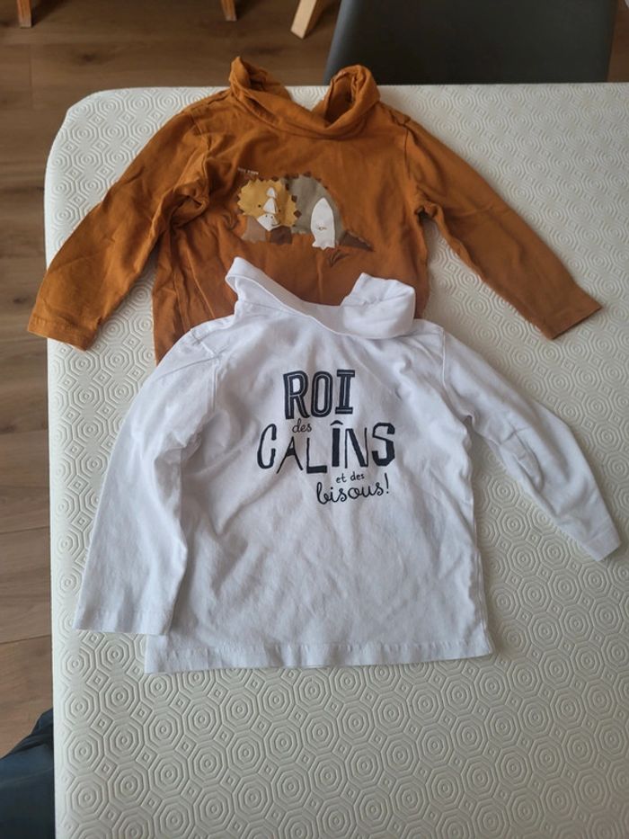 Lot col roulé