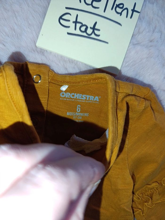 T shirt petit rêveuse orchestra noeud - photo numéro 4