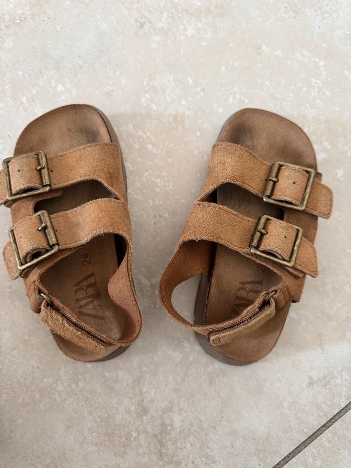Sandales Zara taille 24 - photo numéro 2