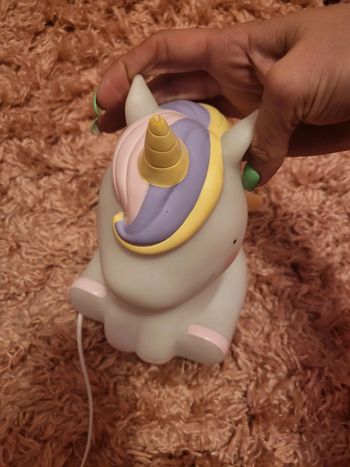 Veilleuse enfant licorne